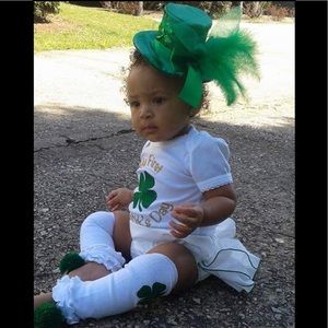 Baby’s 1st St. Patrick’s Day outfit